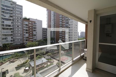 Varanda de apartamento para alugar com 1 quarto, 63m² em Barra Olímpica, Rio de Janeiro