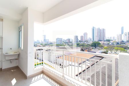 Varanda da Sala de apartamento para alugar com 2 quartos, 66m² em Quarta Parada, São Paulo