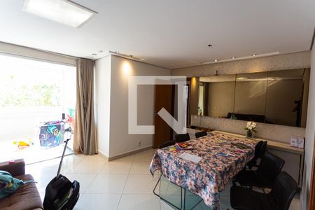 Sala de apartamento para alugar com 3 quartos, 97m² em Palmares, Belo Horizonte