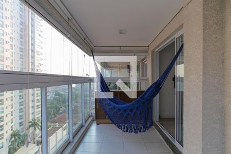 Varanda de apartamento para alugar com 1 quarto, 57m² em Ponta da Praia, Santos