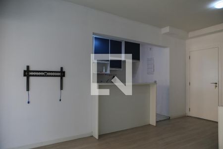 Sala de apartamento para alugar com 1 quarto, 57m² em Ponta da Praia, Santos