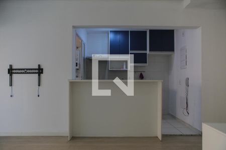 Sala de apartamento para alugar com 1 quarto, 57m² em Ponta da Praia, Santos