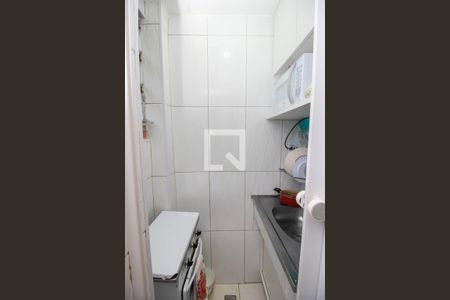 Cozinha de kitnet/studio para alugar com 1 quarto, 21m² em Centro, Rio de Janeiro