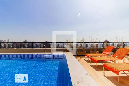 Área comum - Piscina de kitnet/studio para alugar com 1 quarto, 24m² em Consolação, São Paulo