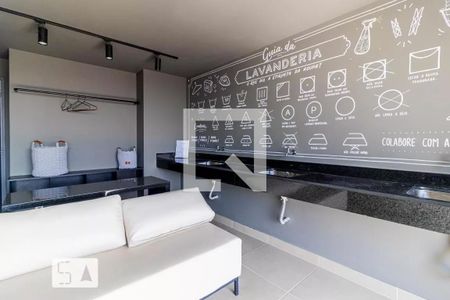 Área comum - Lavanderia de kitnet/studio para alugar com 1 quarto, 24m² em Consolação, São Paulo
