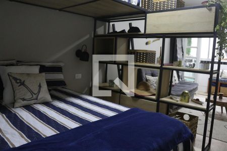 Sala/Quarto de apartamento para alugar com 1 quarto, 37m² em Ponta da Praia, Santos
