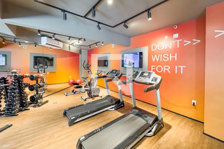 Studio à venda com 31m², 1 quarto e sem vaga Studio à venda com 31m², 1 quarto e sem vagaAcademia