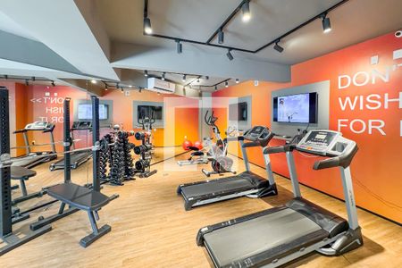 Studio à venda com 31m², 1 quarto e sem vaga Studio à venda com 31m², 1 quarto e sem vagaAcademia