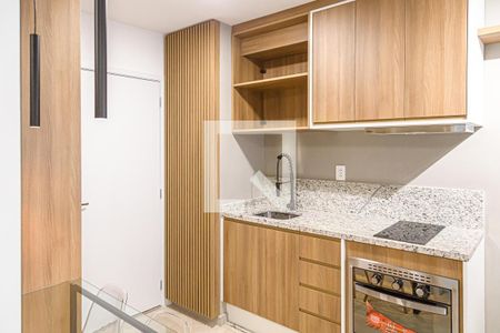 Studio à venda com 25m², 1 quarto e sem vagaCozinha
