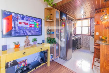 Sala de apartamento para alugar com 2 quartos, 40m² em Campo Novo, Porto Alegre