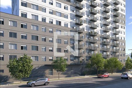 Apartamento para alugar com 37m², 2 quartos e sem vagaFachada