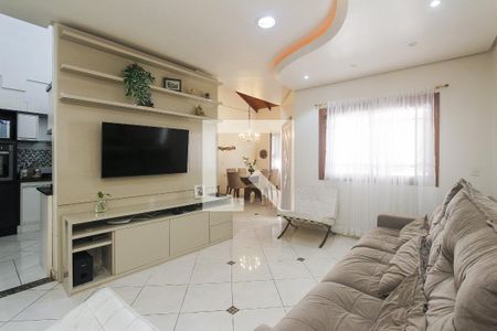 Sala de estar de casa à venda com 4 quartos, 300m² em Parque Santa Fé, Porto Alegre