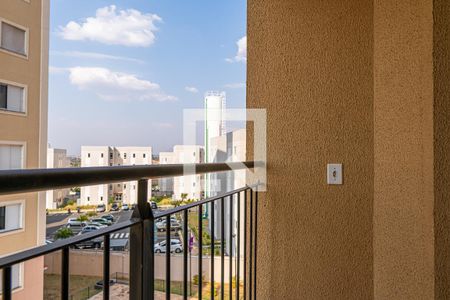 Varanda da Sala de apartamento para alugar com 2 quartos, 55m² em Jardim Nossa Senhora de Fátima, Hortolândia