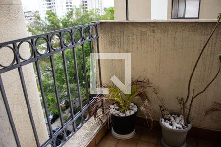 Varanda  de apartamento à venda com 2 quartos, 69m² em Mirandópolis, São Paulo