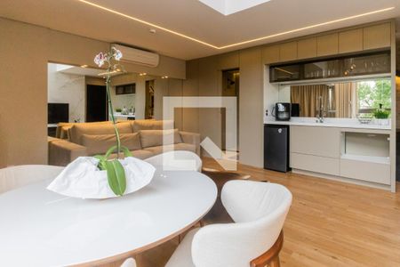 Sala de apartamento à venda com 1 quarto, 71m² em Pinheiros, São Paulo