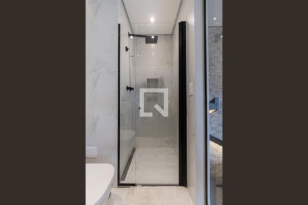 Banheiro da Suíte de apartamento à venda com 1 quarto, 71m² em Pinheiros, São Paulo