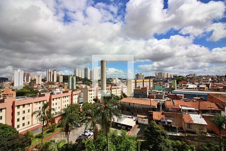 Vista da Varanda da Sala de apartamento para alugar com 1 quarto, 42m² em Jardim Olavo Bilac, São Bernardo do Campo
