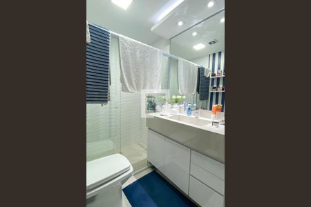 Apartamento para alugar com 132m², 2 quartos e 2 vagasBanheiro da Suíte 1