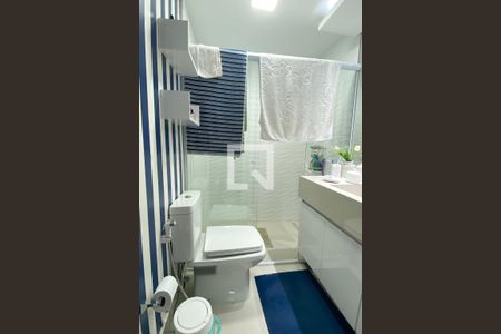 Apartamento para alugar com 132m², 2 quartos e 2 vagasBanheiro da Suíte 1