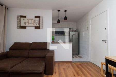 Sala de apartamento à venda com 2 quartos, 49m² em Chácara Califórnia, São Paulo