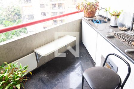 Varanda gourmet de apartamento para alugar com 3 quartos, 260m² em Vila Andrade, São Paulo