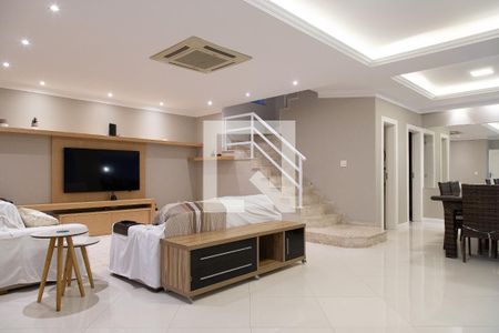 Sala de casa de condomínio à venda com 4 quartos, 330m² em Recreio dos Bandeirantes, Rio de Janeiro