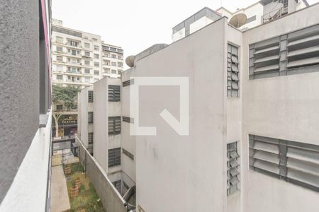 Vista do Quarto de apartamento à venda com 1 quarto, 25m² em Bela Vista, São Paulo