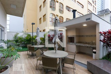 Studio à venda com 28m², 1 quarto e sem vagaÁrea comum - Churrasqueira