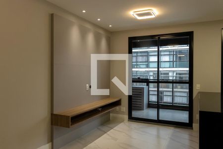 Sala/Cozinha de apartamento à venda com 1 quarto, 52m² em Cerqueira César, São Paulo