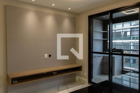 Sala/Cozinha de apartamento à venda com 1 quarto, 52m² em Cerqueira César, São Paulo