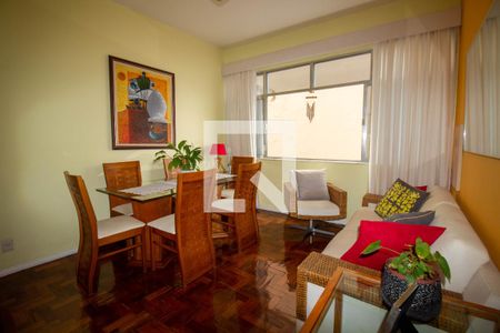 Sala de apartamento à venda com 3 quartos, 100m² em Tijuca, Rio de Janeiro