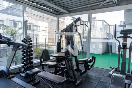 Studio à venda com 30m², 1 quarto e 1 vaga Studio à venda com 30m², 1 quarto e 1 vagaAcademia