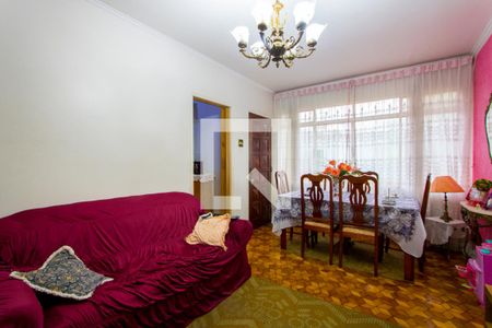 Sala de casa à venda com 3 quartos, 160m² em Vila Alzira, Santo André