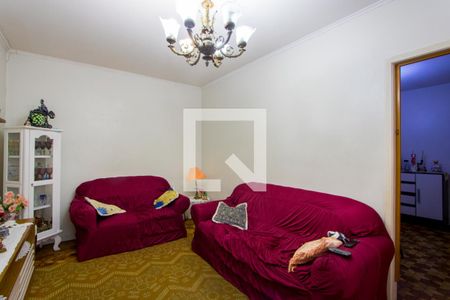 Sala de casa à venda com 3 quartos, 160m² em Vila Alzira, Santo André