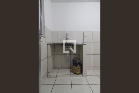 Cozinha de apartamento à venda com 1 quarto, 30m² em Vargem Pequena, Rio de Janeiro