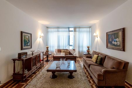 Sala de apartamento para alugar com 2 quartos, 119m² em Santa Cecília, São Paulo