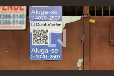 Casa para alugar com 60m², 1 quarto e 1 vaga Casa para alugar com 60m², 1 quarto e 1 vagaPlaquinha