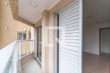 Varanda da Sala de apartamento para alugar com 2 quartos, 60m² em Casa Branca, Santo André