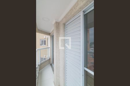 Varanda da Sala de apartamento para alugar com 2 quartos, 60m² em Casa Branca, Santo André