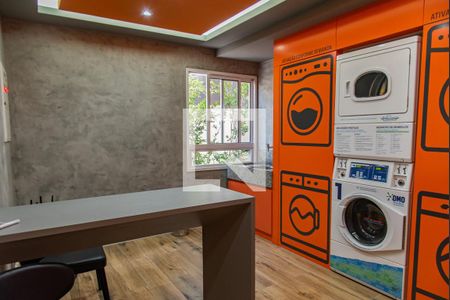 Studio para alugar com 25m², 1 quarto e sem vagaLavanderia