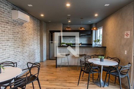 Studio para alugar com 25m², 1 quarto e sem vagaSalão de festas