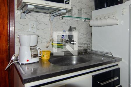 Sala | Cozinha de apartamento para alugar com 1 quarto, 21m² em Copacabana, Rio de Janeiro