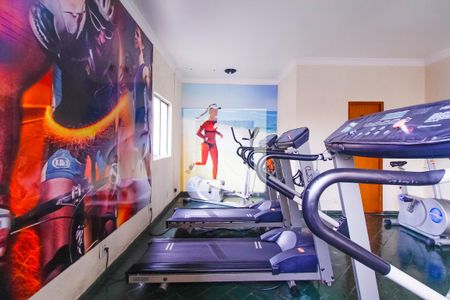 Apartamento à venda com 64m², 3 quartos e 1 vaga Apartamento à venda com 64m², 3 quartos e 1 vagaÁrea comum - Academia