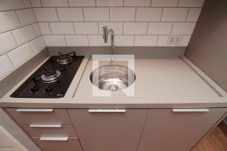 Cozinha de kitnet/studio à venda com 1 quarto, 25m² em Bela Vista, São Paulo