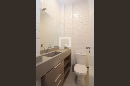 Banheiro de kitnet/studio à venda com 1 quarto, 25m² em Bela Vista, São Paulo