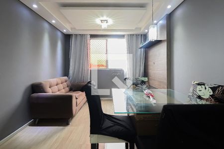 Sala de apartamento para alugar com 1 quarto, 40m² em Vila Nova Bonsucesso, Guarulhos