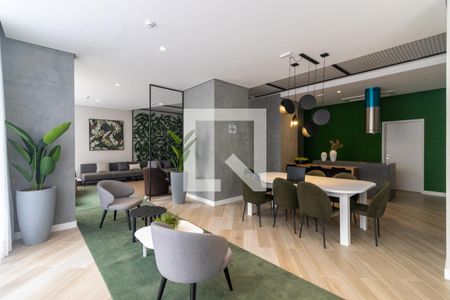 Studio para alugar com 27m², 1 quarto e sem vaga Studio para alugar com 27m², 1 quarto e sem vagaÁrea comum do prédio