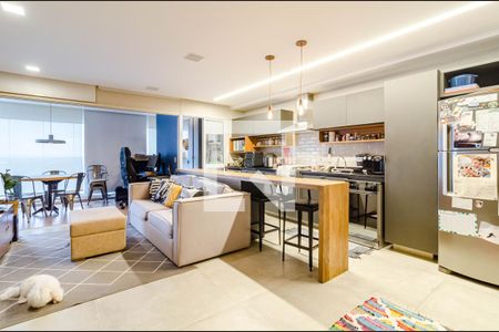 Sala de apartamento para alugar com 2 quartos, 84m² em Pinheiros, São Paulo