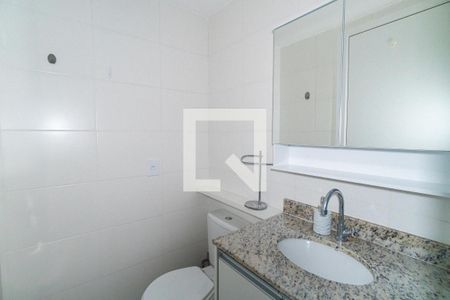 Banheiro de kitnet/studio para alugar com 1 quarto, 25m² em Vila Clementino, São Paulo