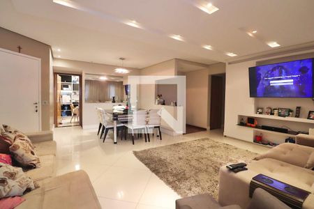 Sala de apartamento à venda com 2 quartos, 119m² em Jardim, Santo André